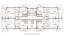Colours Apartment Kestel - Penthouses Lower Floor Plan
