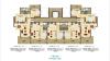 Aura Blue Apartments Kestel/Alanya - F Block 2nd Floor Plan